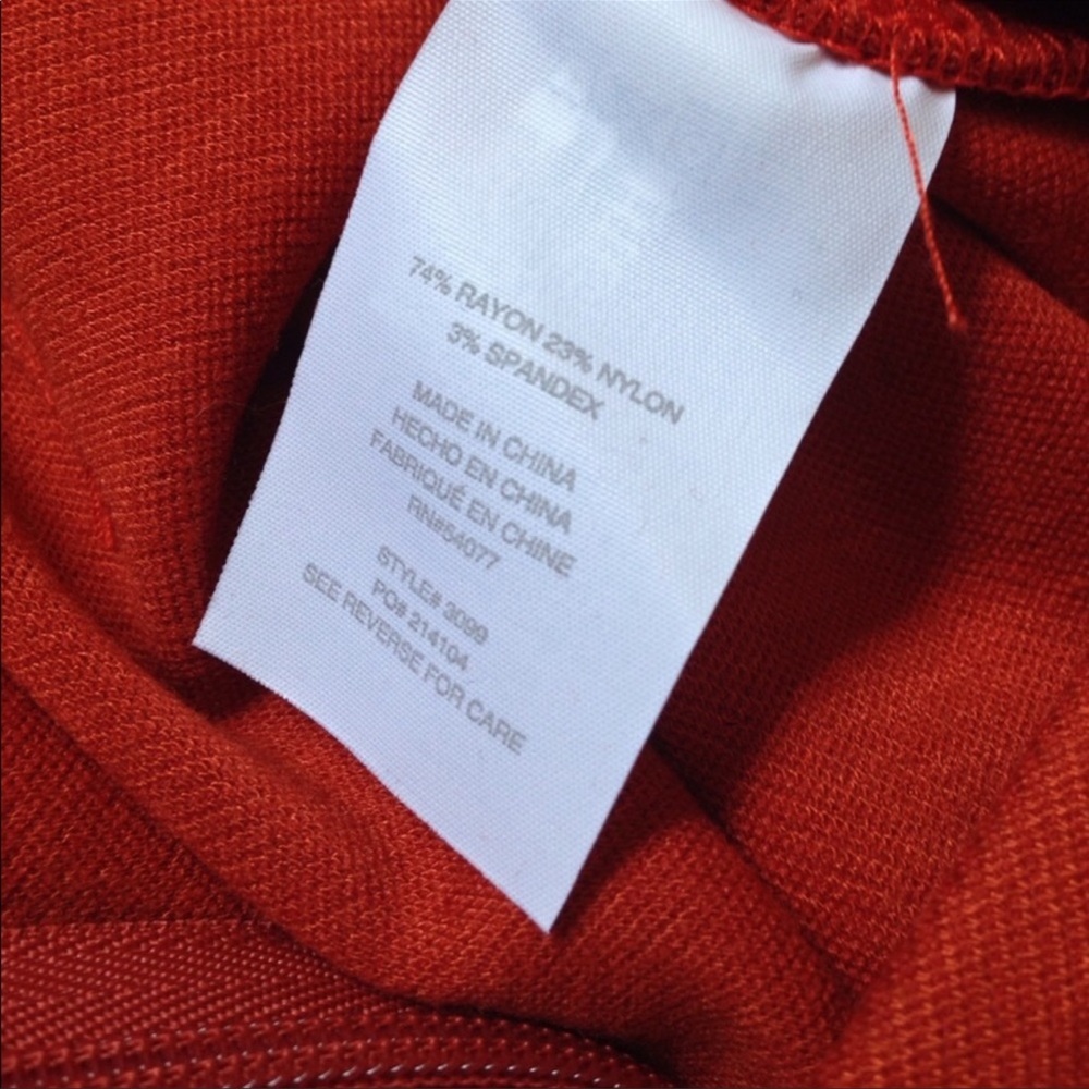 CAbi Overlay Pencil Skirt in Tumeric new without tag - Picture 6 of 11
